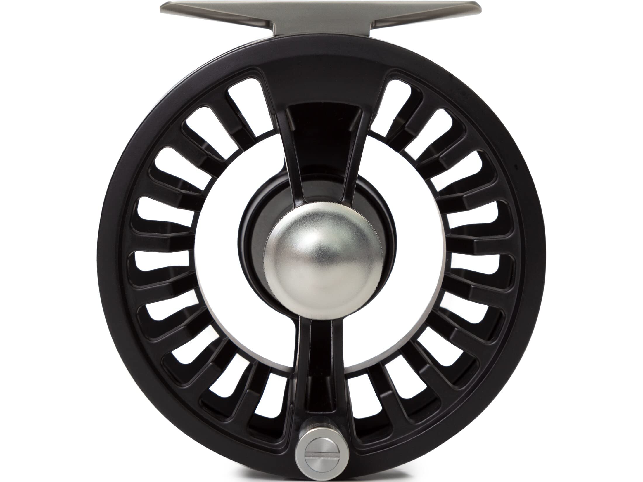 NXT Black Label II reel left-side profile highlighting smooth action and tool-free LH/RH conversion