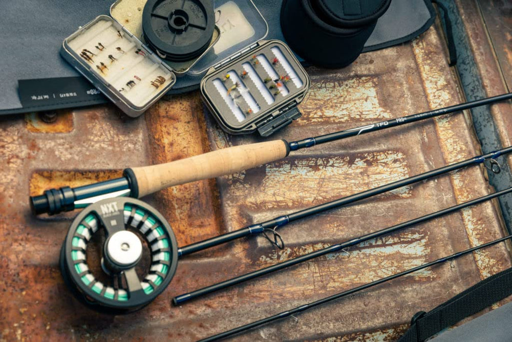 Temple Fork Outfitters P3 rod premium cork grip for all-day comfort.