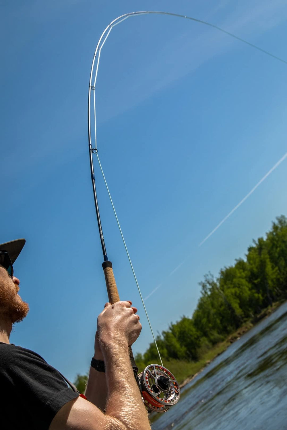 Temple Fork Outfitters P3 TH two-handed design supports easy casting.