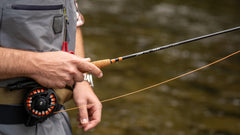 Pilot aluminum reel and fly line setup demonstrates reliable gear pairing for consistent fishing.