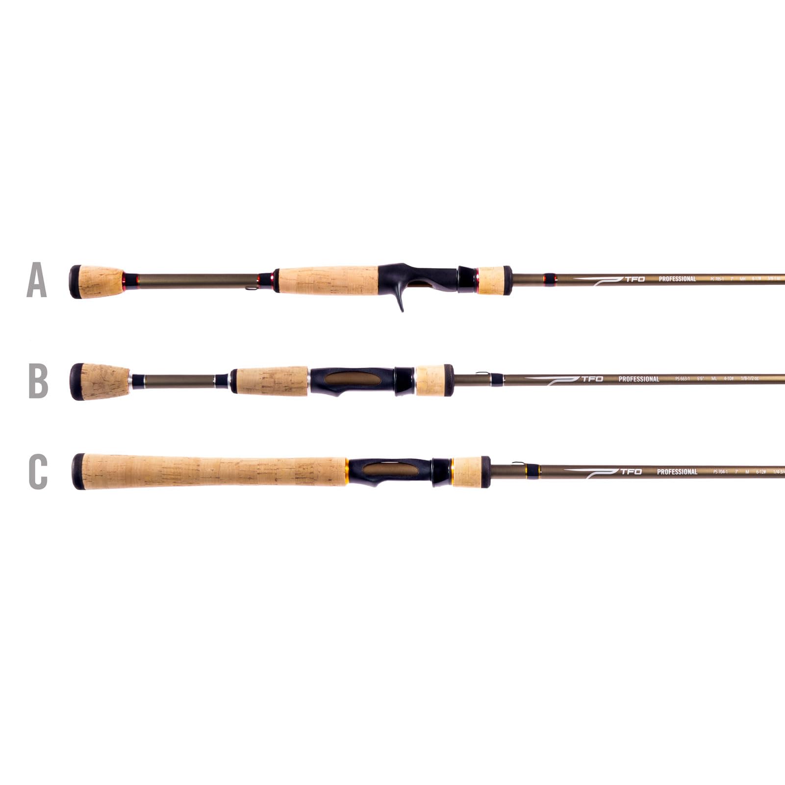 Temple Fork Outfitters rod with cork grips for all-day comfort and precise control