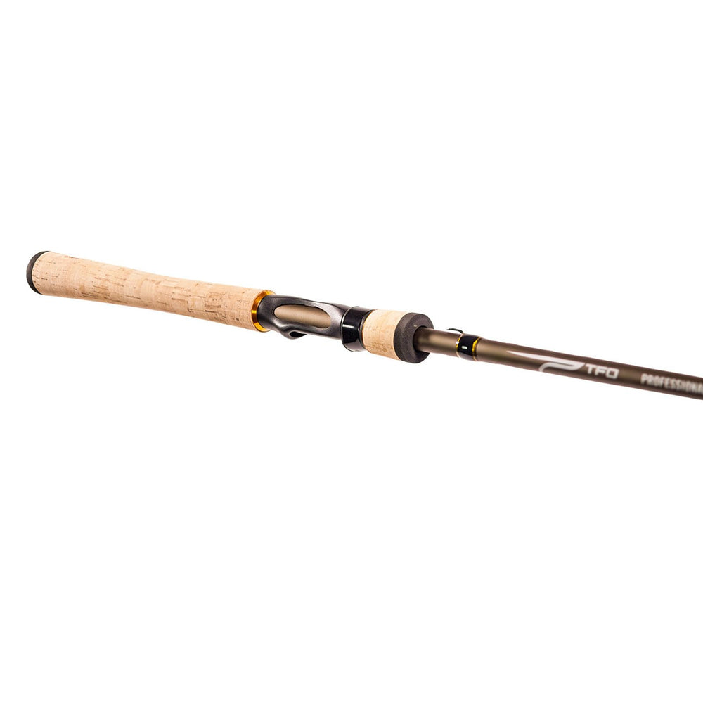 Temple Fork Outfitters professional spinning rod with down-locking reel seat for quick, secure grip