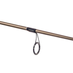 Temple Fork Outfitters Professional Spinning Rod Seaguide detail showcases corrosion-resistant guides for diverse conditions.