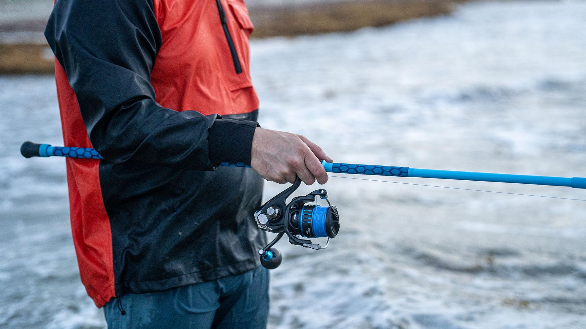 Temple Fork Outfitters Skeletal reel seat enhancing sensitivity and reducing weight