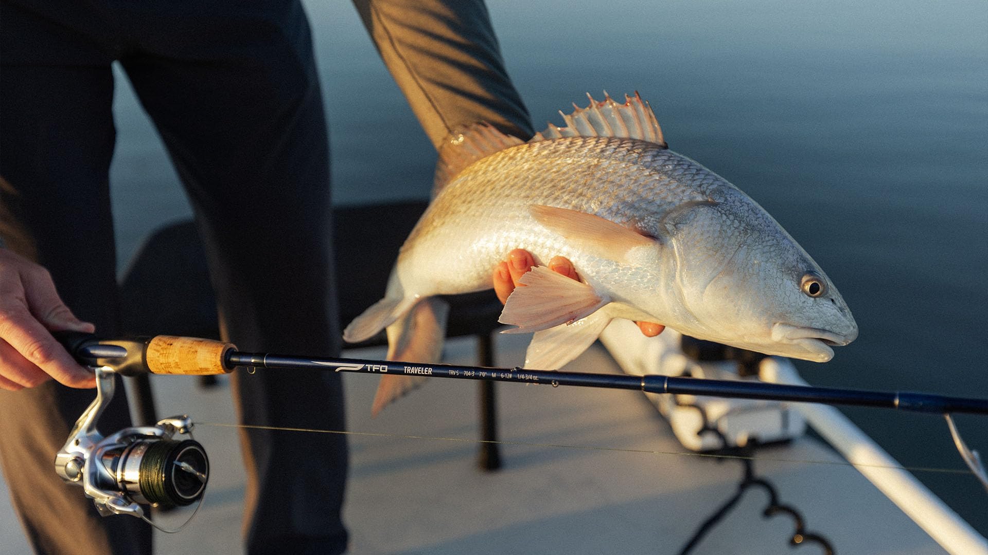 Temple Fork Outfitters Traveler Fazlite guides resist corrosion for versatile water use.