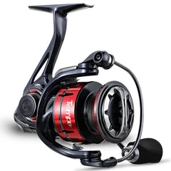 Tempo Expert Spinning Reel Red - front view