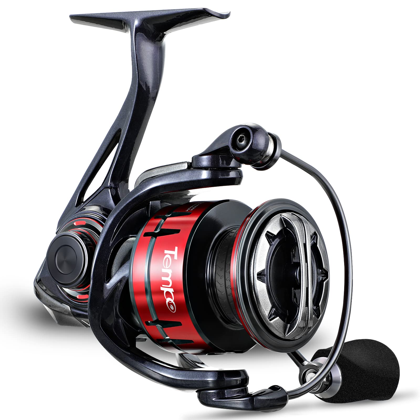 Tempo Expert Ultralight Spinning Reel magnesium body shown for fatigue-free all-day casting