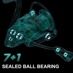 Tempo Persist reel drag up to 30.9 lb for bigger fish