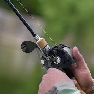Tempo Resolute Baitcaster reel side profile