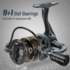 9+1 bearing system including 4 Japanese bearings
