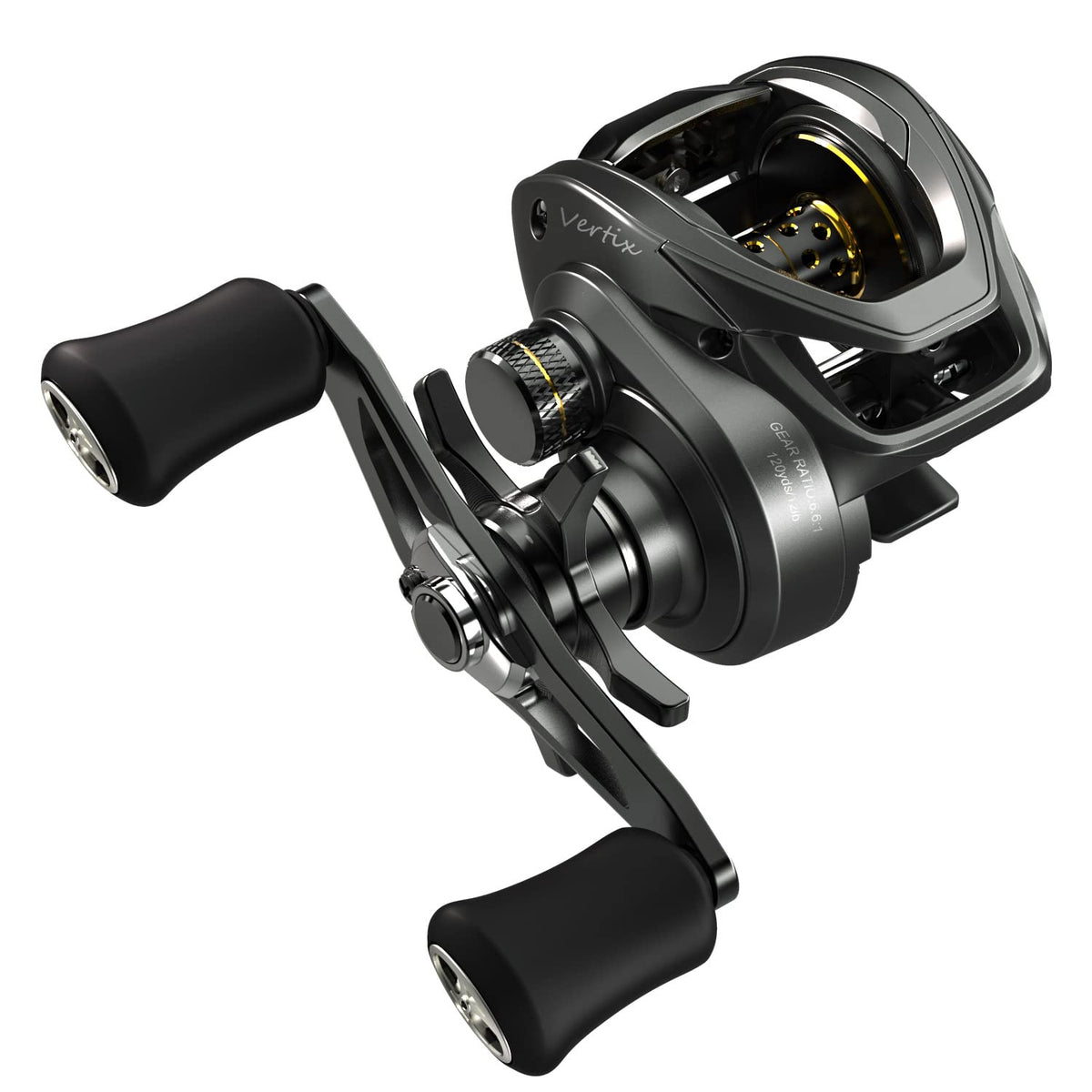 Tempo Vertix LP baitcaster reel front view
