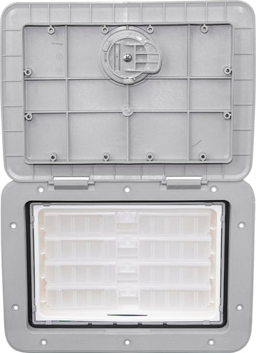 Tempress secure closure demonstration on deck with positive lock system