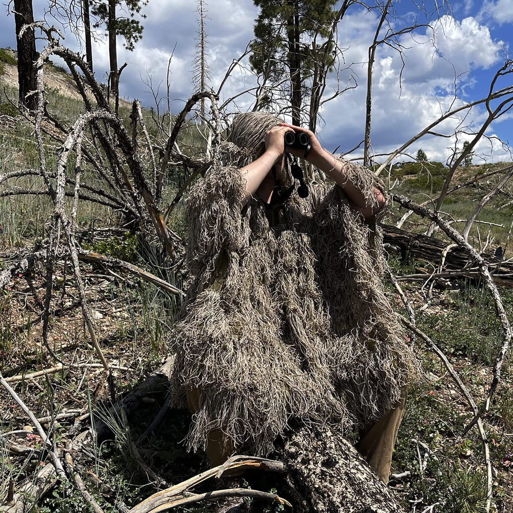 Tencen Ghillie Poncho suited for cosplay and outdoor events.