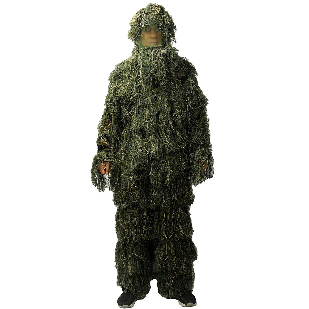 Tencen Ghillie Suit suitable for hunting, airsoft, paintball, and cosplay.