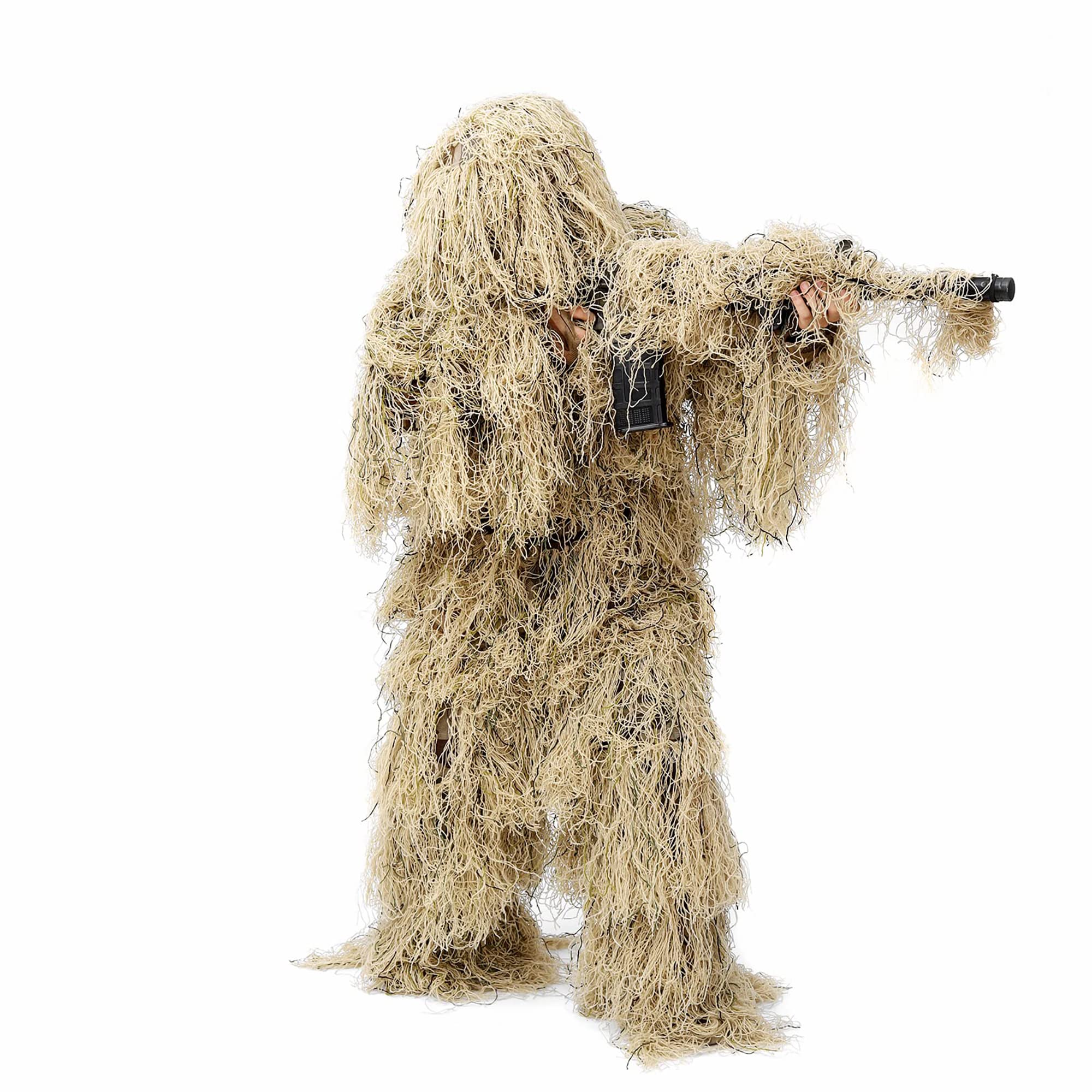 Tencen ghillie suit pants with elastic waistband for comfortable fit.