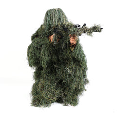 Tencen Ghillie Suit pants with elastic waistband provide adjustable comfort for long tracking.