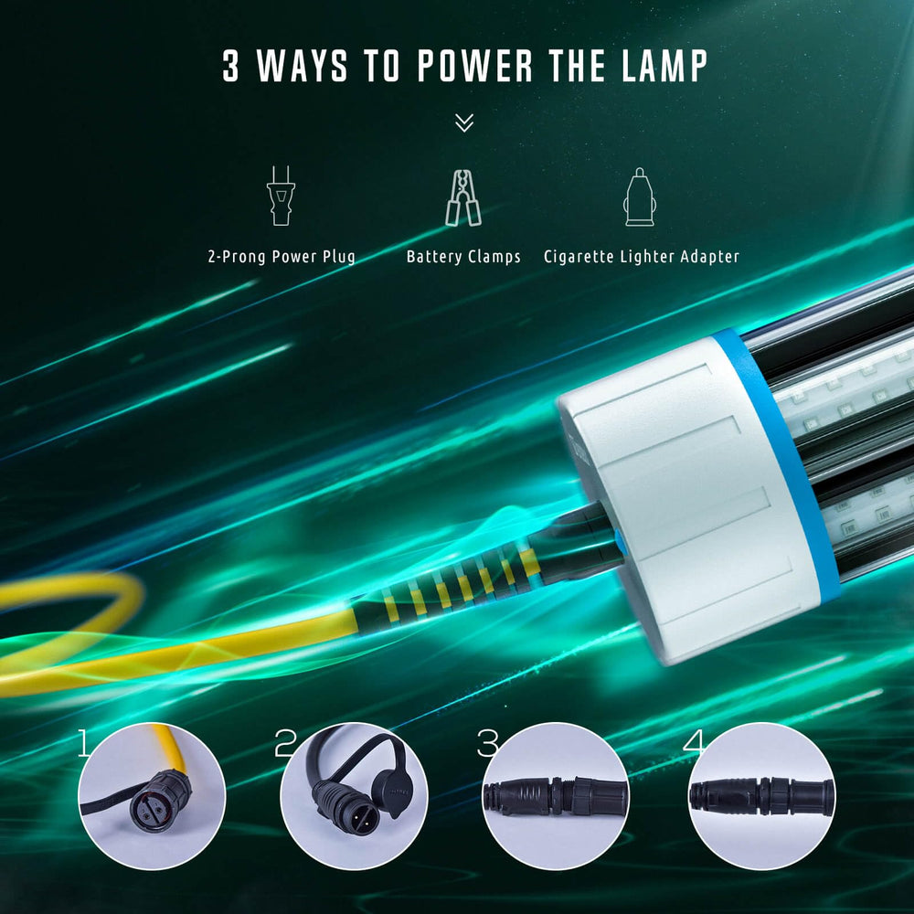 User manual for Tendelux green LED underwater fishing light