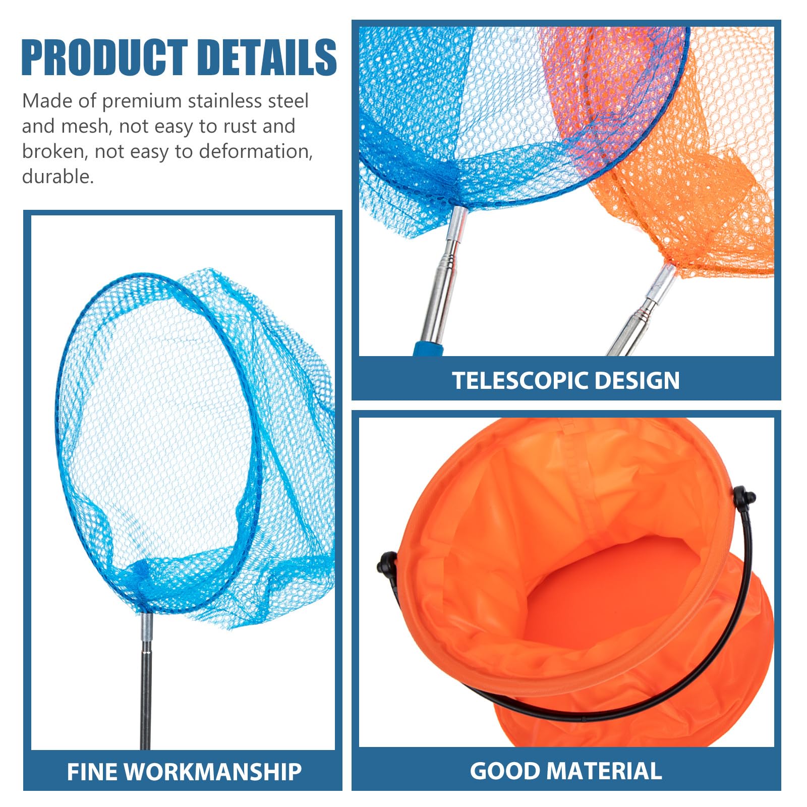 TENDYCOCO catch buckets included for easy transfer and play