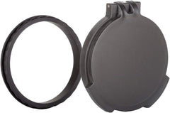 Tenebraex 42mm lens cover on Nightforce SHV, closed for rugged optic protection.