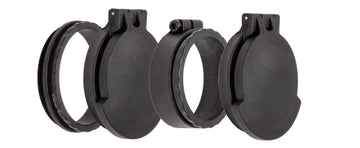 Tenebraex ocular flip cover front view protects lenses in rugged field conditions.