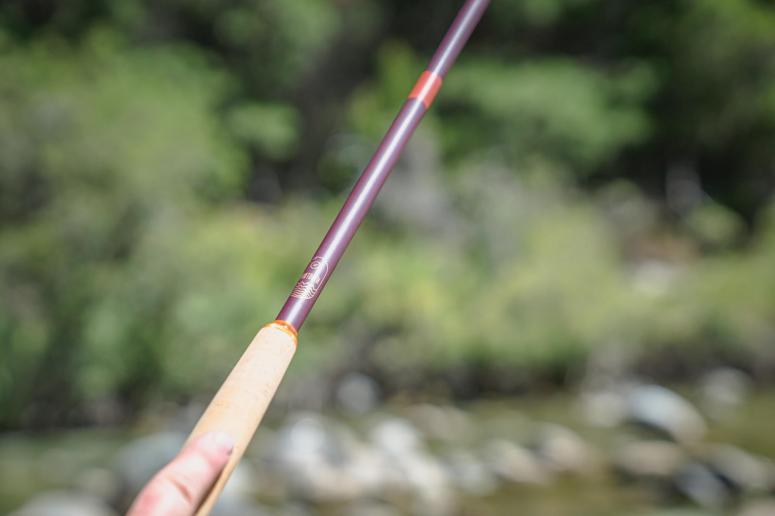Compact travel-friendly design of Sawtooth rod