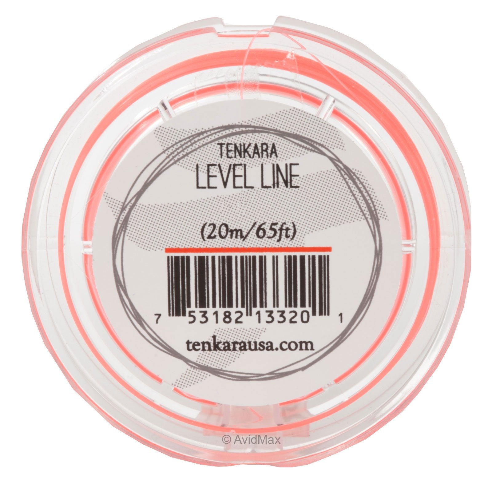 Tenkara USA 3.5 orange level line in casting action with controlled stiffness