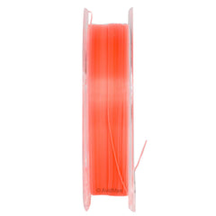 Tenkara USA 3.5 orange level line on water for easy tracking in varied lighting