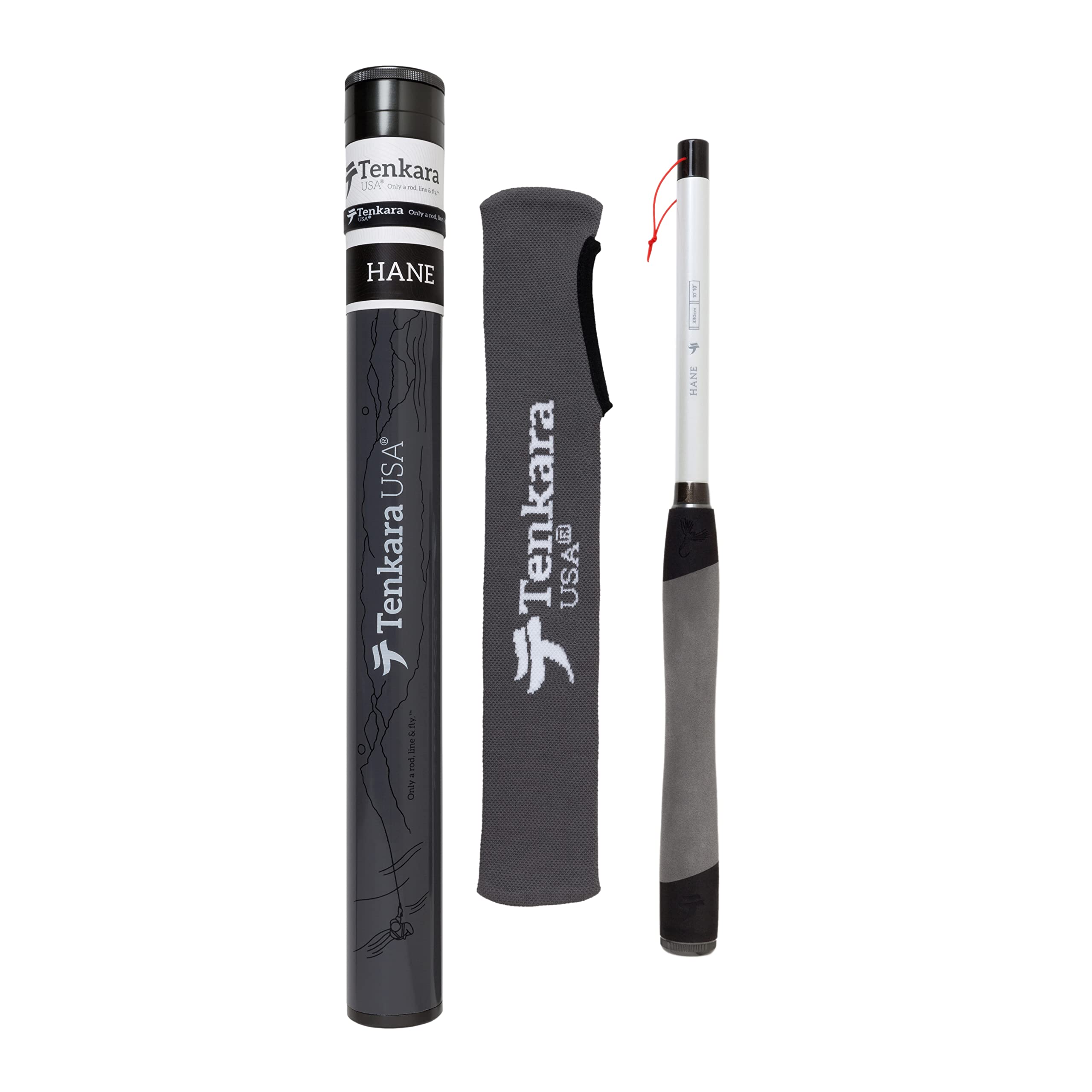 Tenkara USA HANE weighs 100 grams for easy all-day casting.