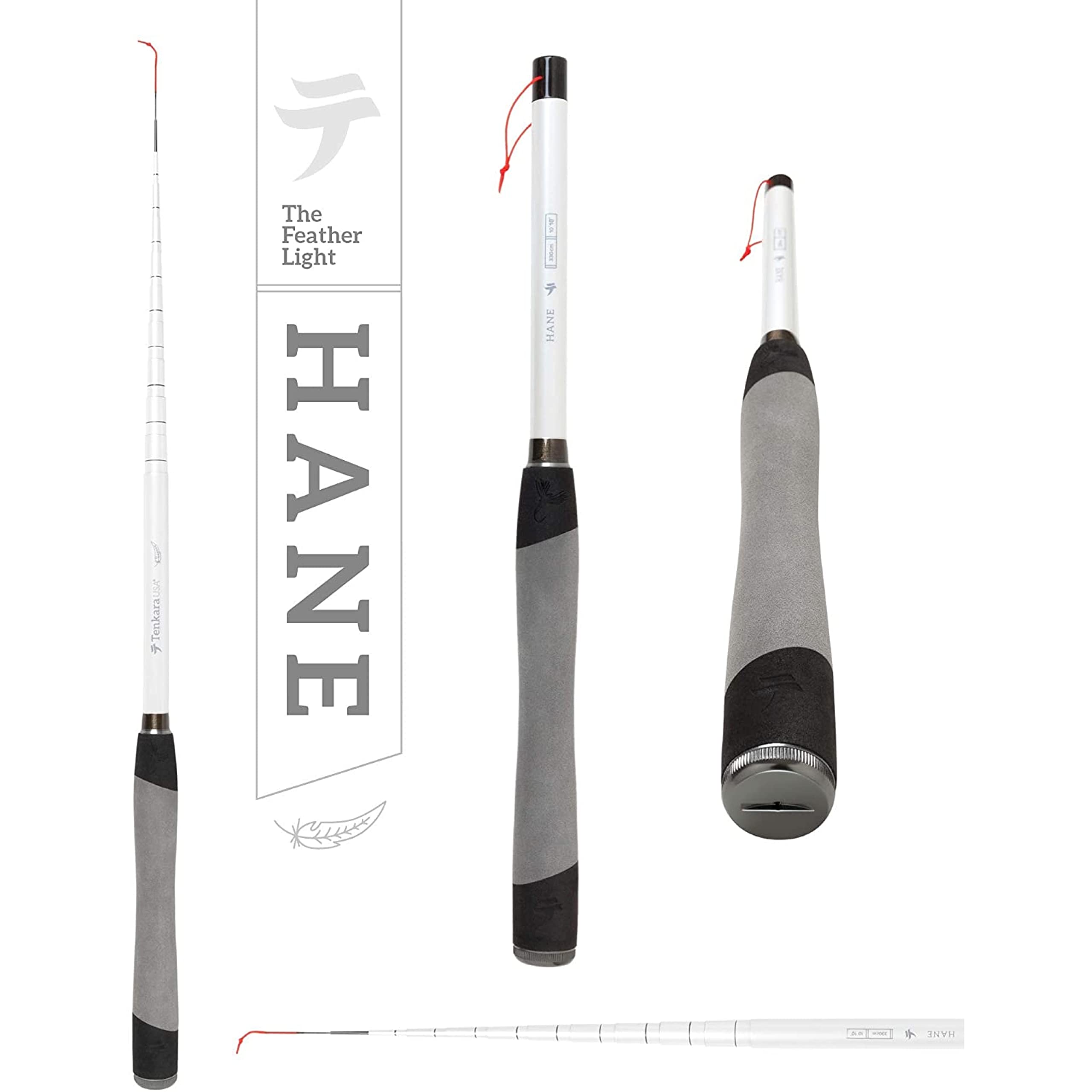 Tenkara USA HANE rod collapsed for ultra-portable travel.