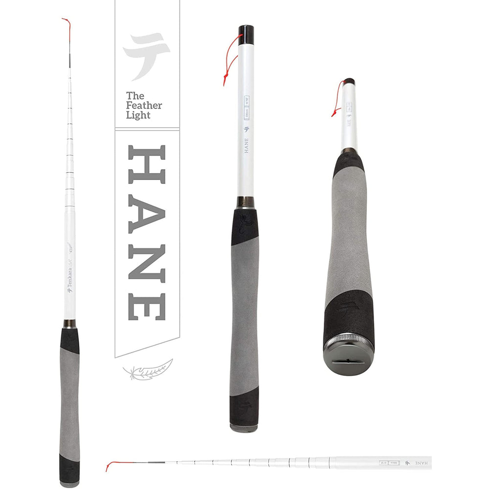 Tenkara USA HANE rod collapsed for ultra-portable travel.
