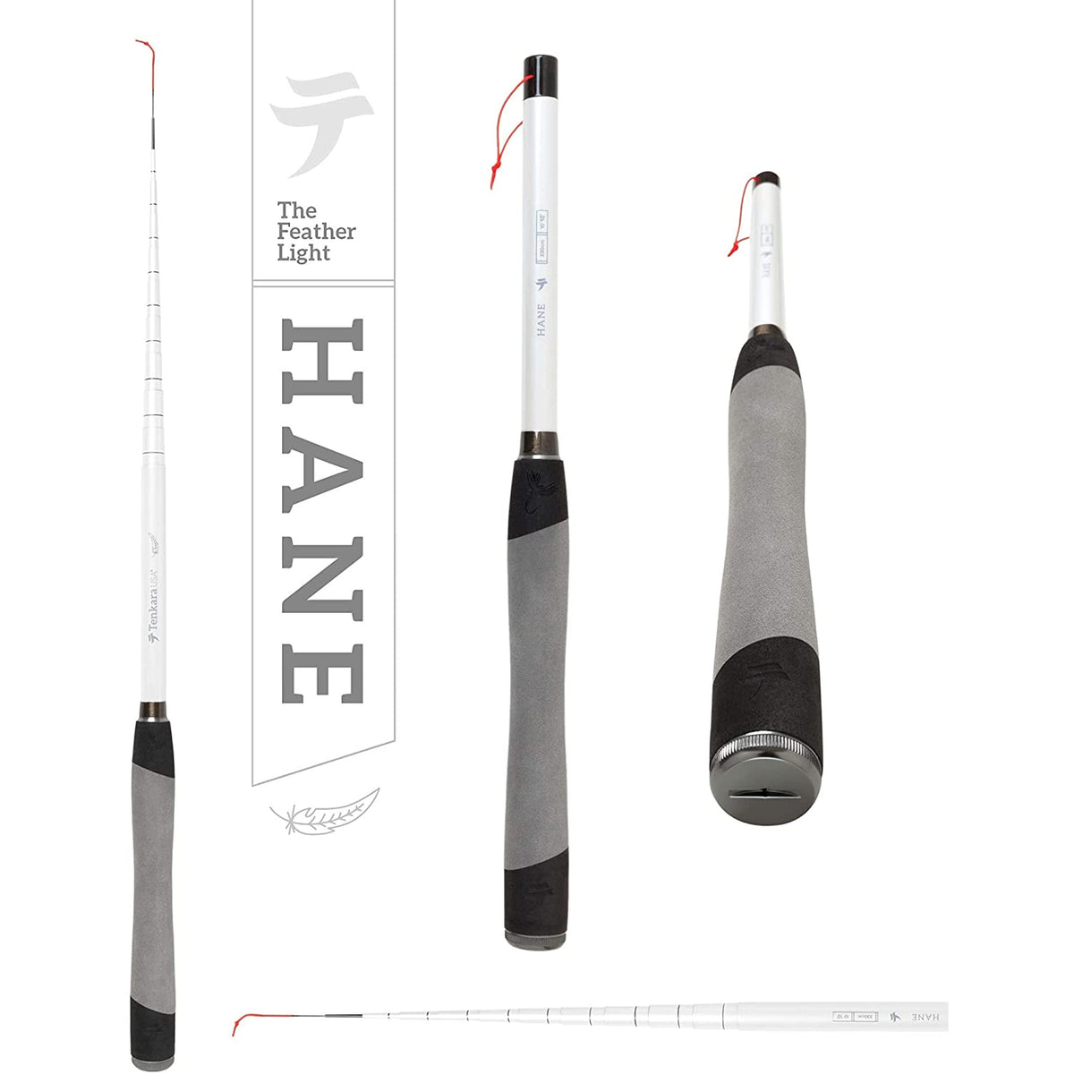 Tenkara USA HANE rod collapsed for ultra-portable travel.