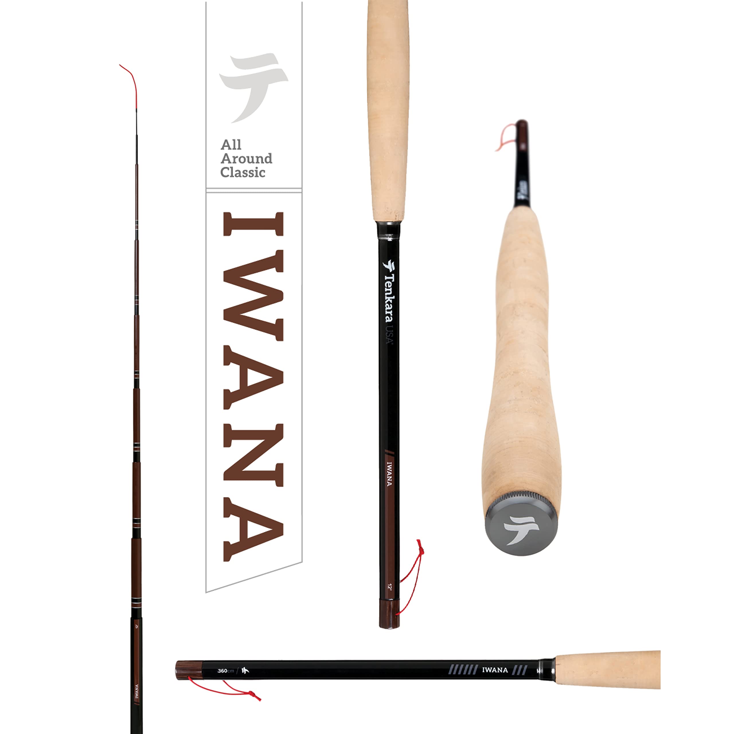 Tenkara USA IWANA rod with case for easy transport and reliable setup.