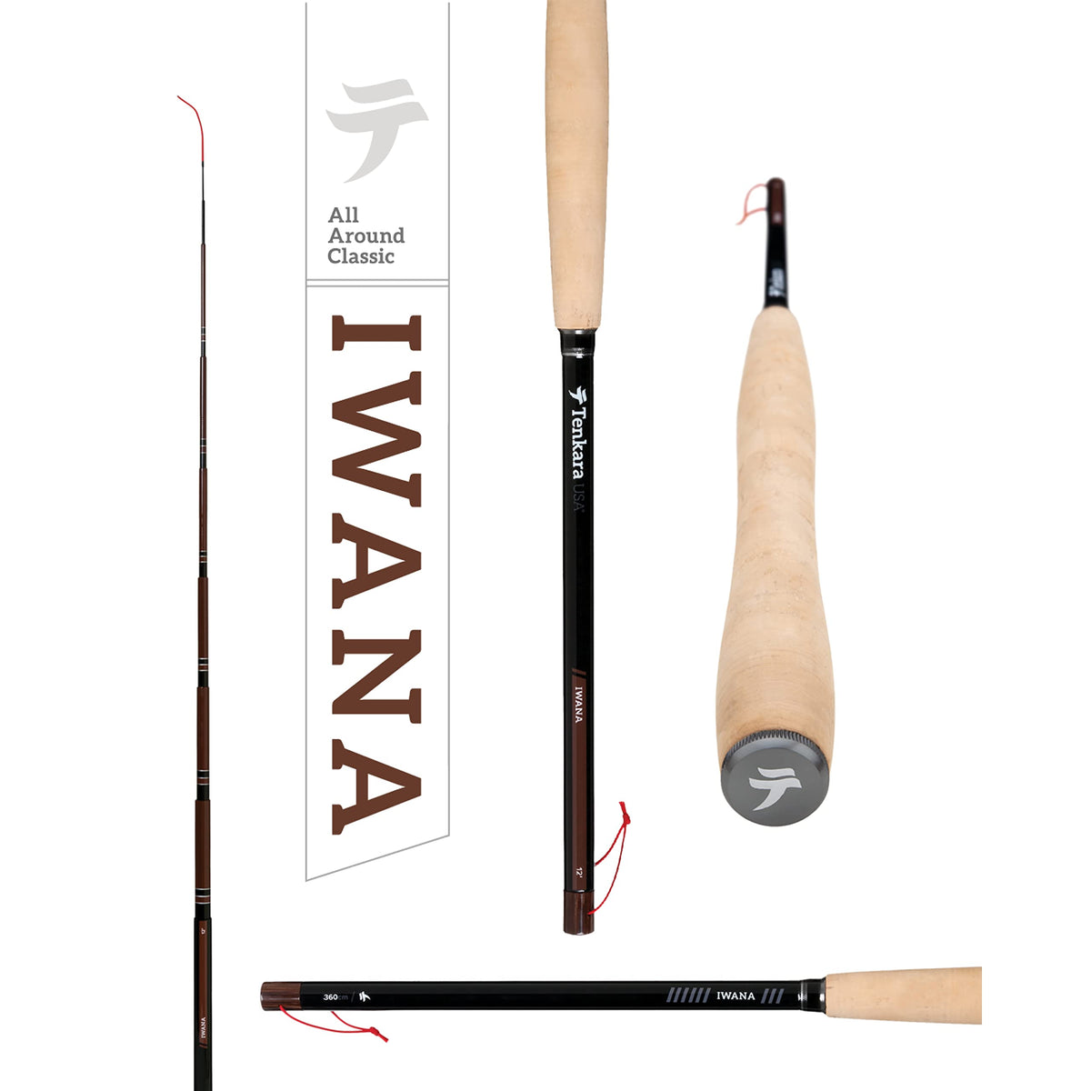 Tenkara USA IWANA rod with case for easy transport and reliable setup.