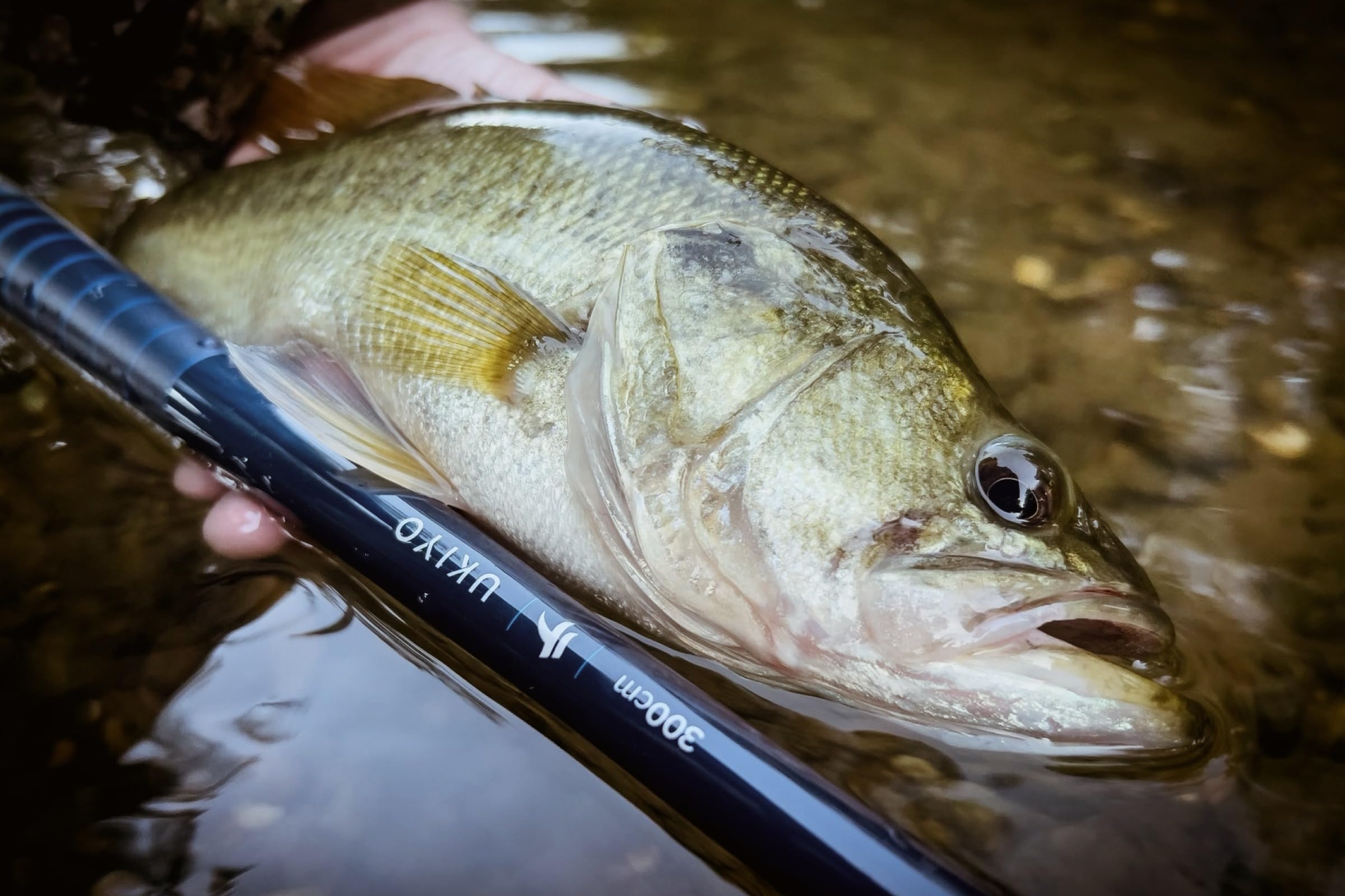 Tenkara USA Ukiyo rod ideal for tight waters and small streams.