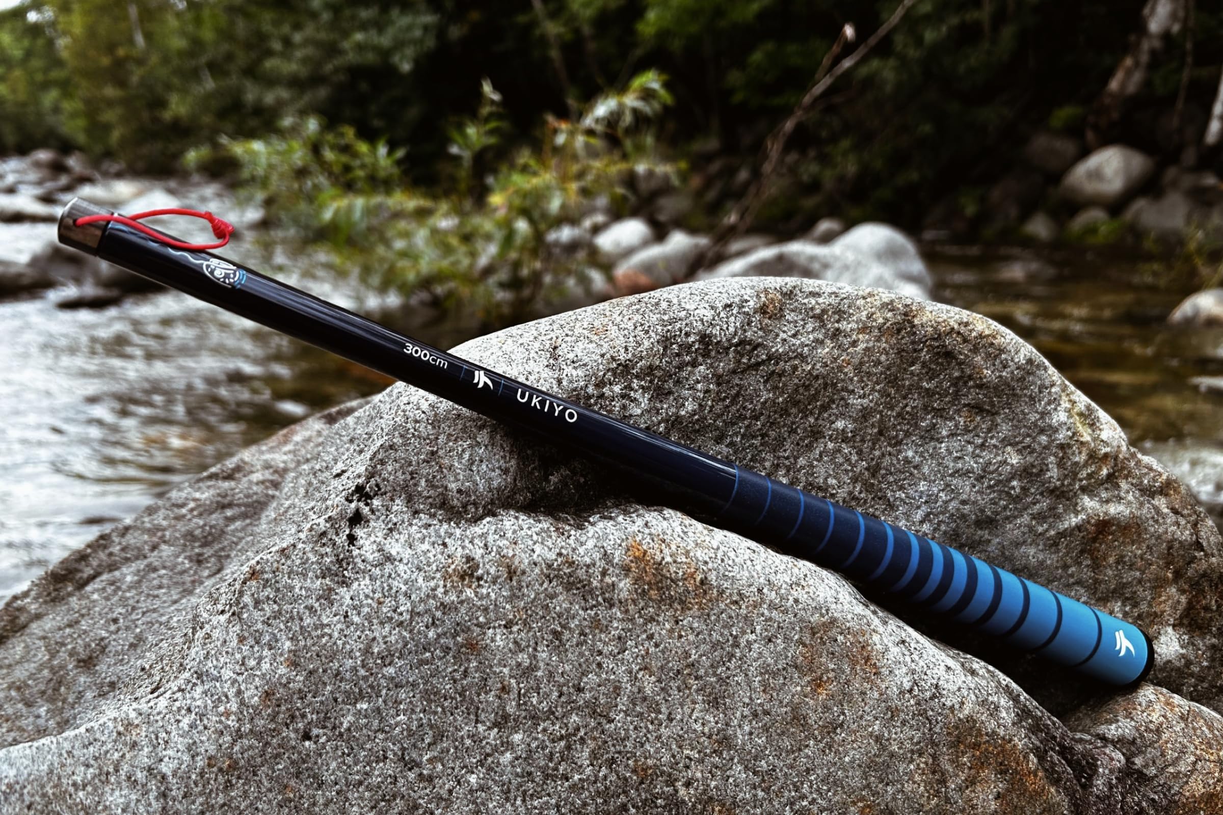 Tenkara USA Ukiyo rod with lifetime warranty for long-term use.