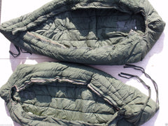 Tennier Gilette mummy hood with drawcord for snug cold-weather fit.