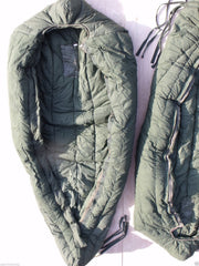 Tennier Gilette very warm insulation with 80% down for cold nights.