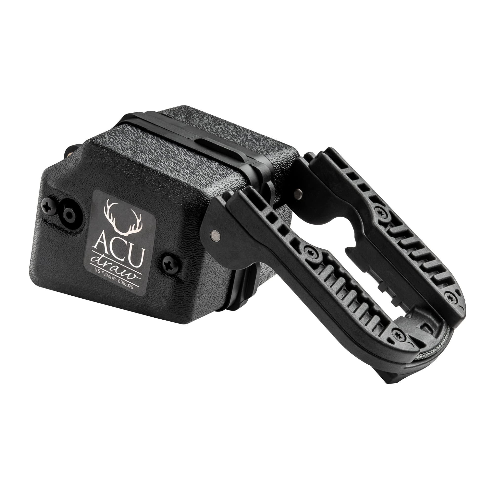 TenPoint ACUdraw built-in cocking device on stock promoting easy crossbow cocking.