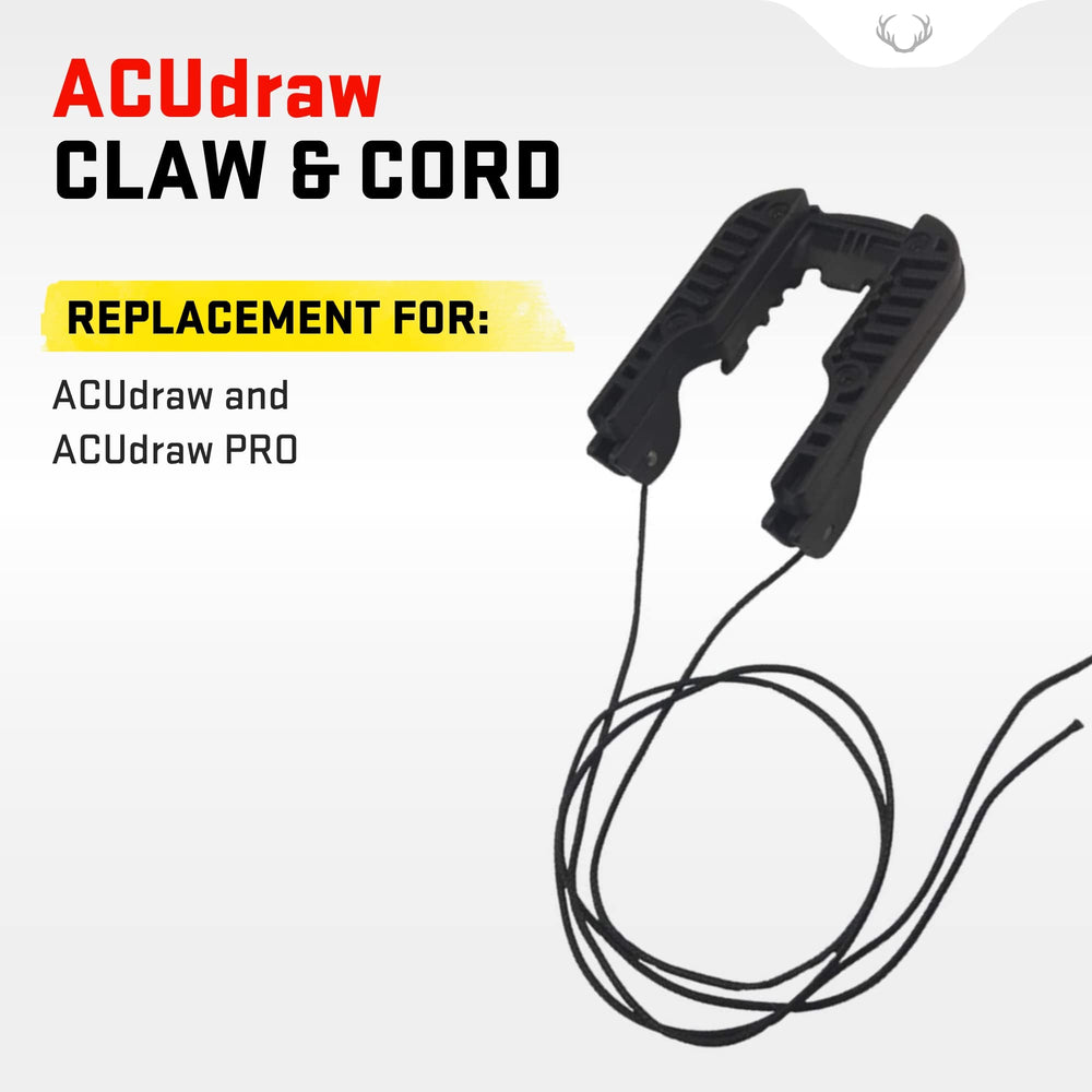 TenPoint ACUdraw claw draw cord action highlights smooth cocking ease.