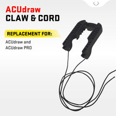 TenPoint ACUdraw claw draw cord action highlights smooth cocking ease.