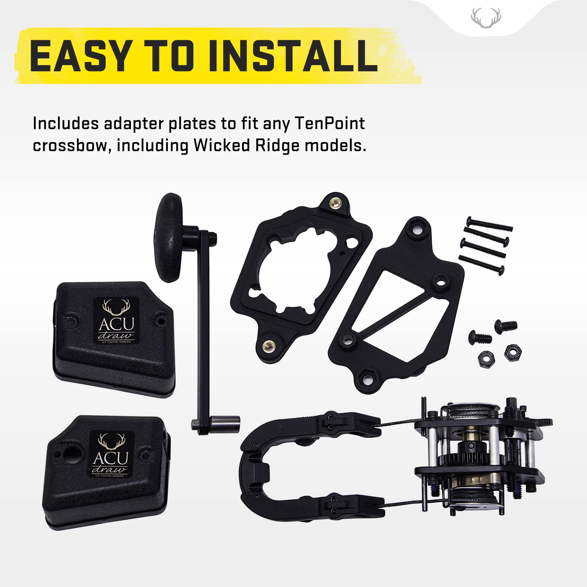TenPoint ACUdraw compact integrated design keeps gear streamlined and ready.