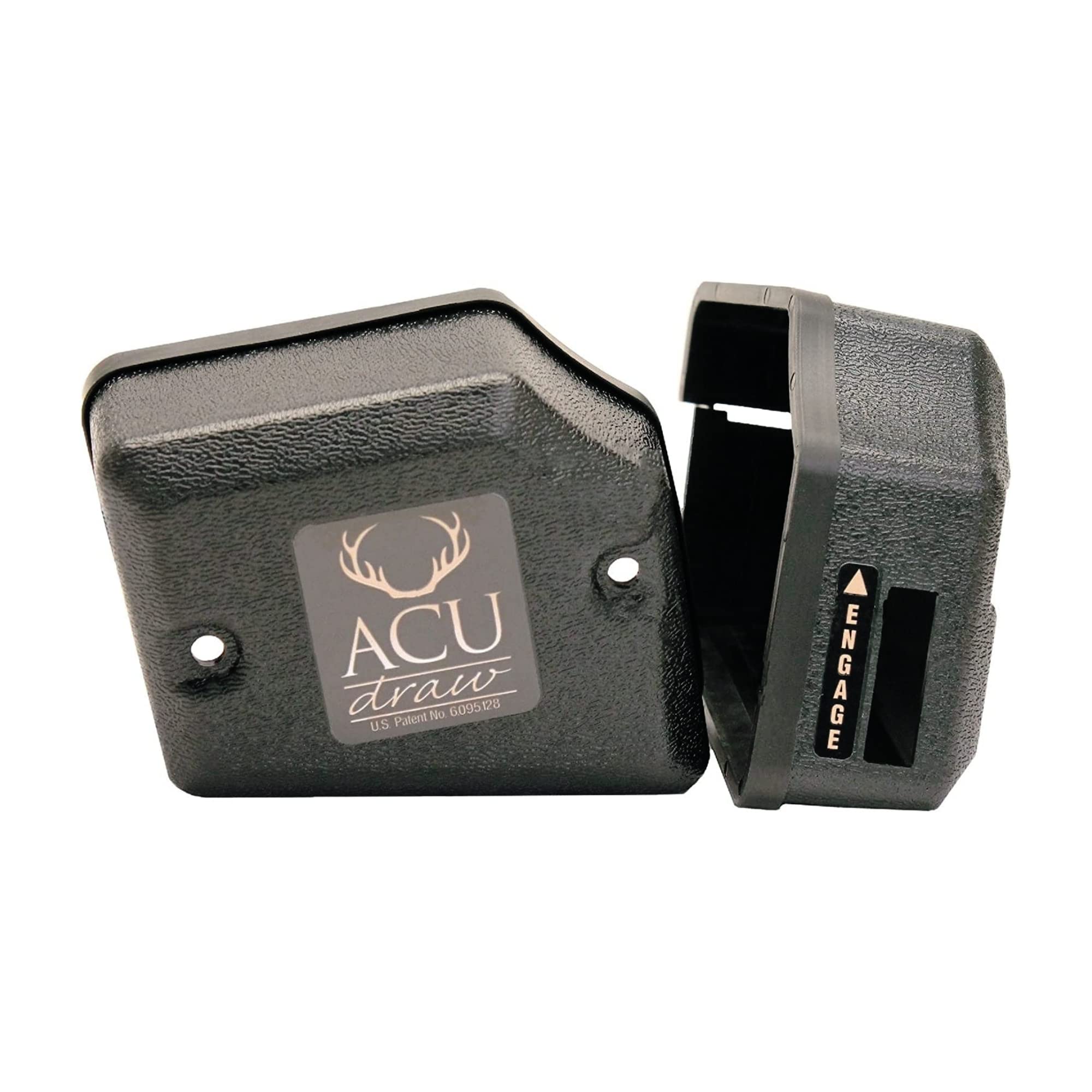 TenPoint ACUdraw replacement covers black front view for easy cocking and device compatibility