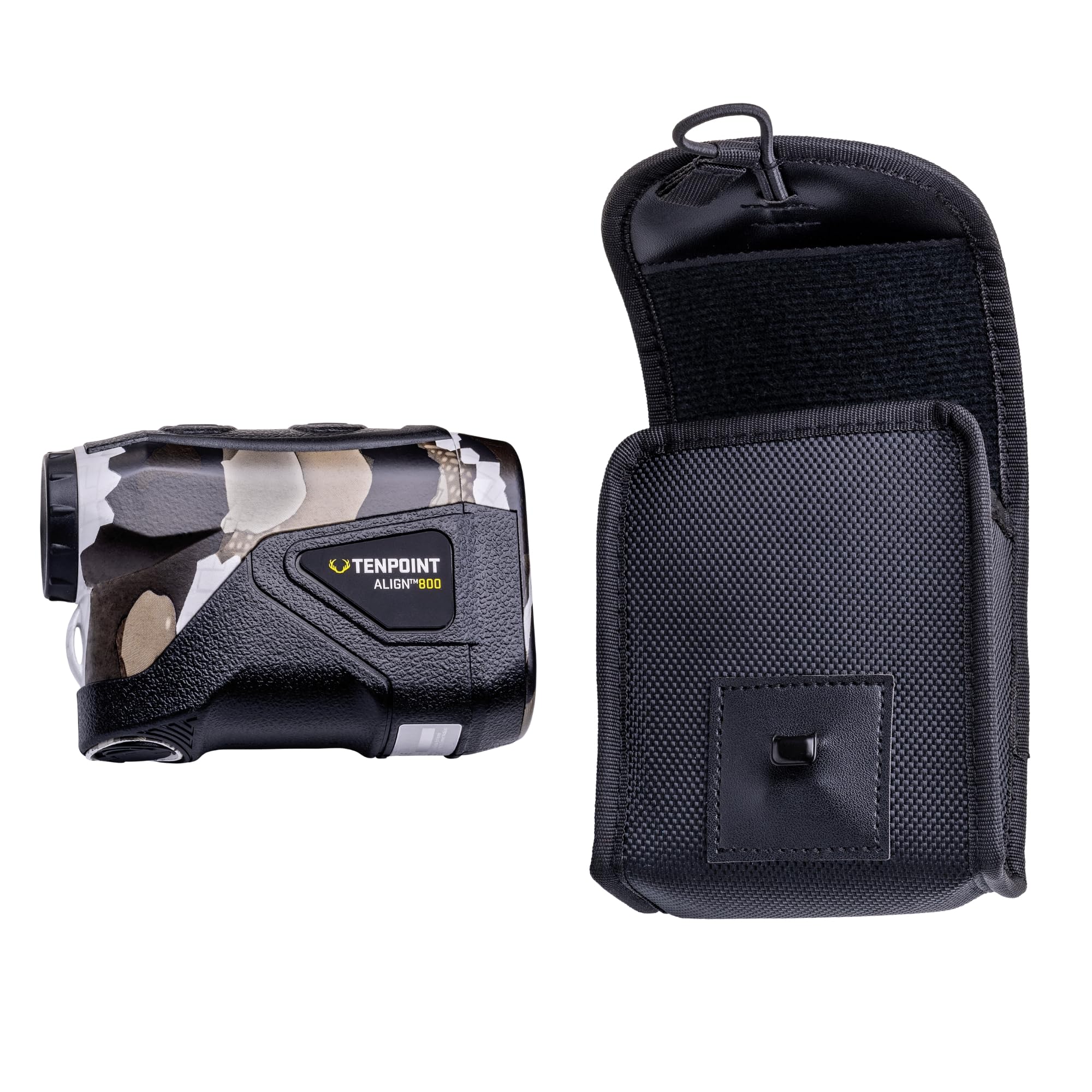 TenPoint Align 800 rangefinder front view showing compact, field-ready design.