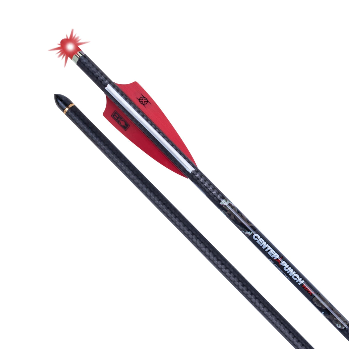 TenPoint CenterPunch HPX 20-inch carbon arrow for precise flight and field use