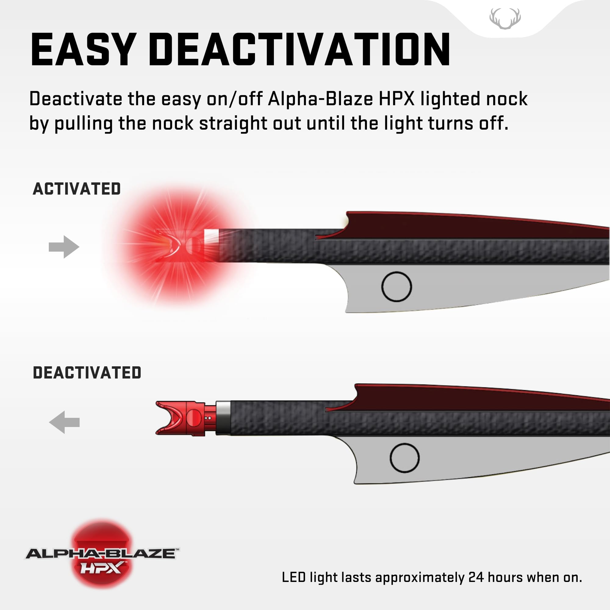 TenPoint CenterPunch HPX deep bowstring groove enhances string engagement during shot