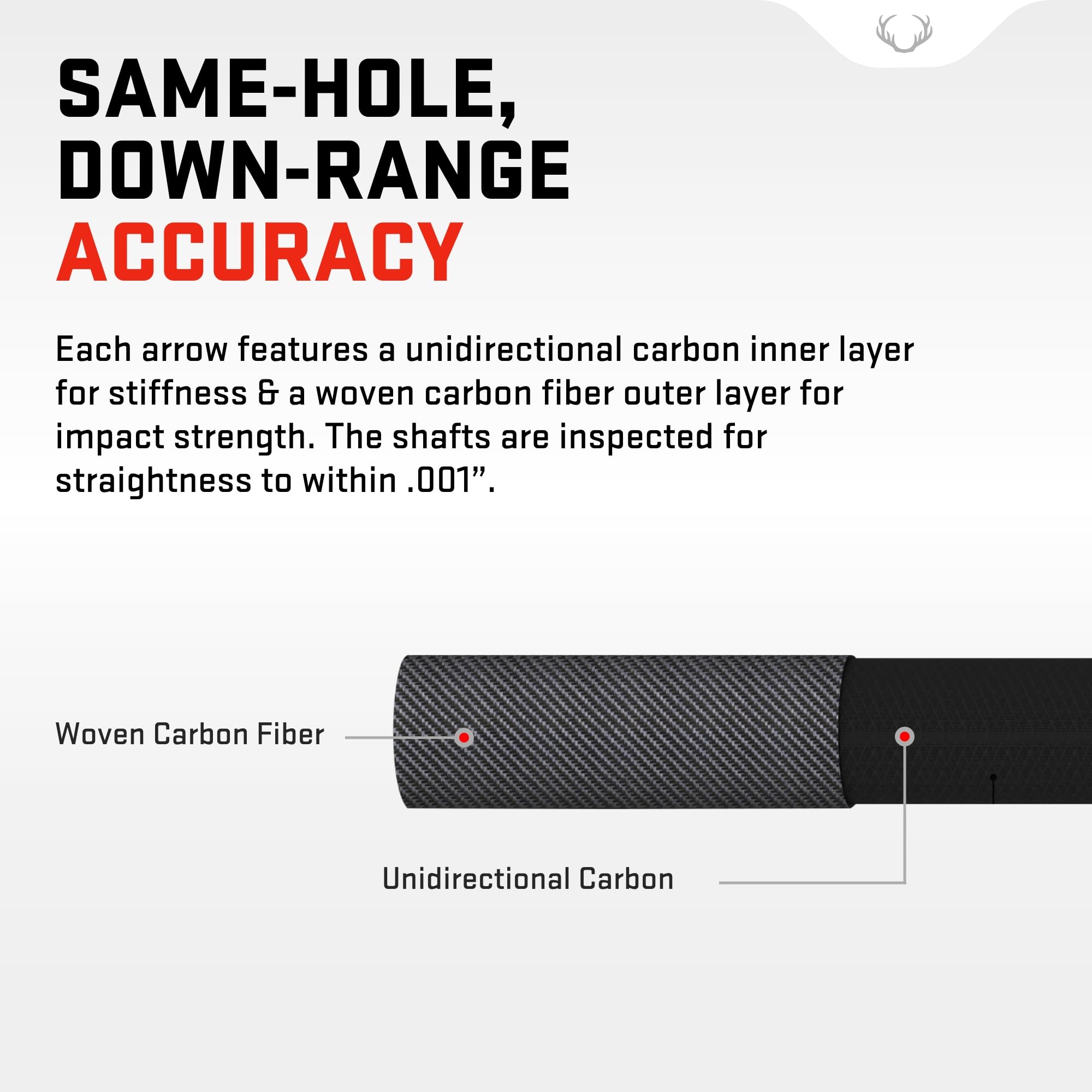 TenPoint CenterPunch HPX lighted nock with red LED for easy flight tracking