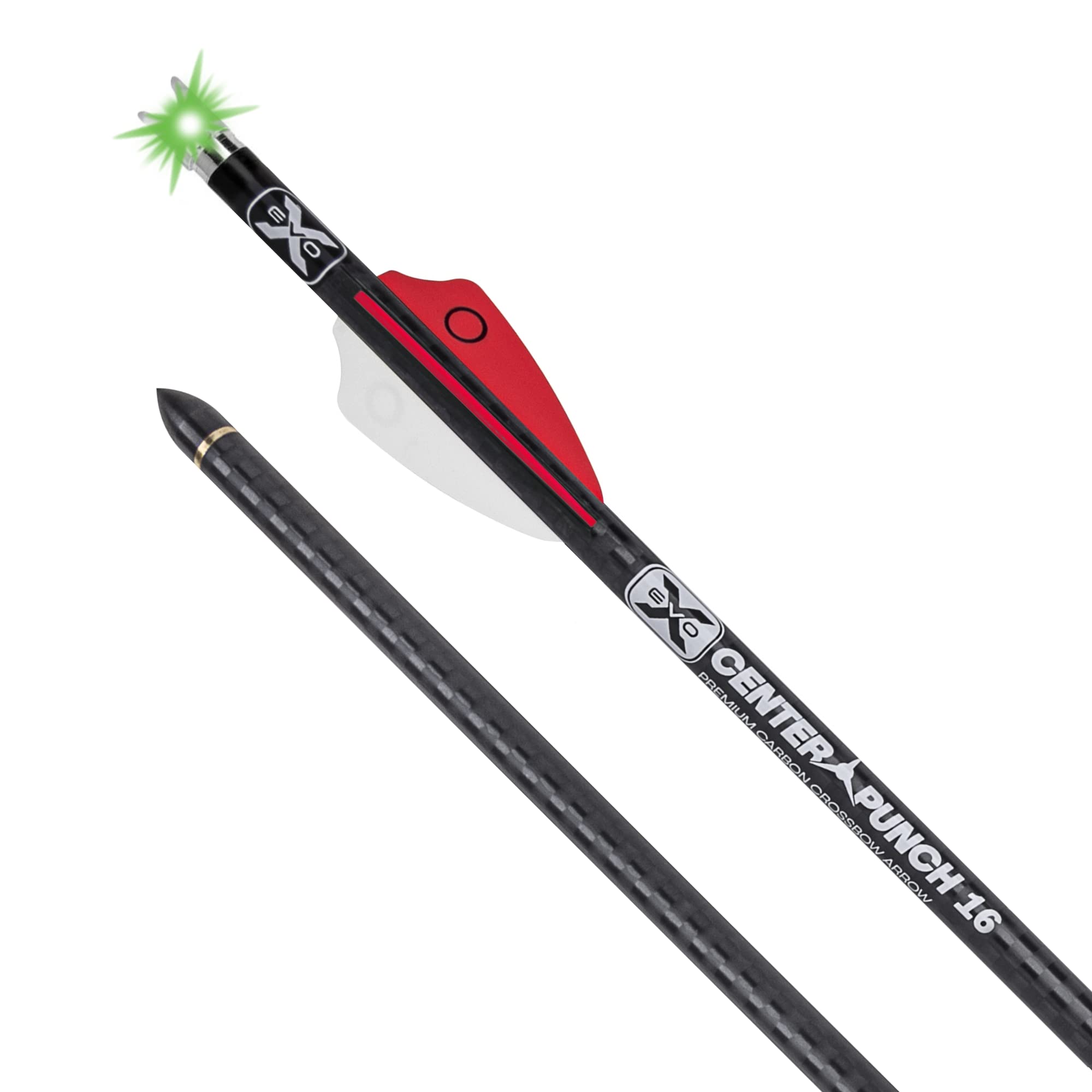 TenPoint EVO-X Alpha-Blaze lighted nock on arrow improves visibility in low light