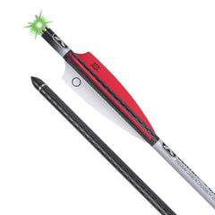 TenPoint EVO-X lighted centerpunch arrow body reveals carbon fiber precision for consistent flight