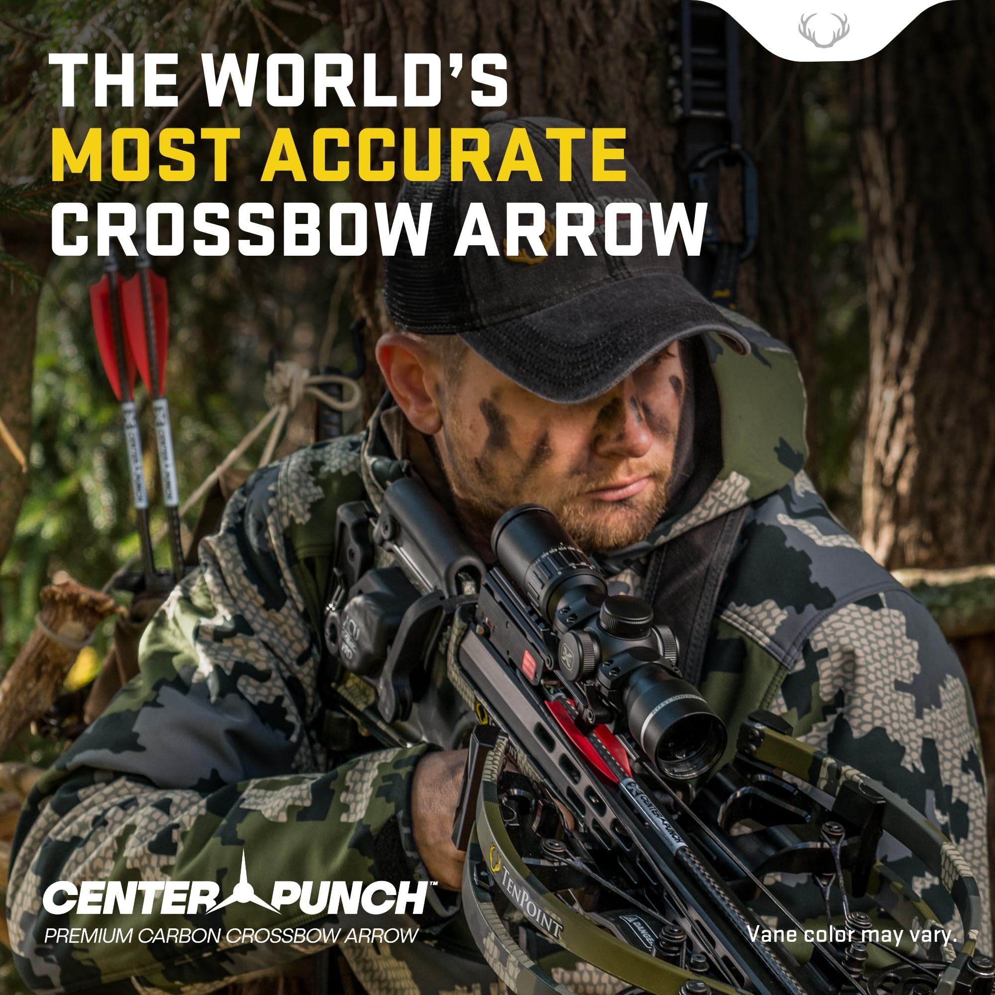 TenPoint EVO-X lighted centerpunch arrow nock LED provides nighttime visibility for quick targeting