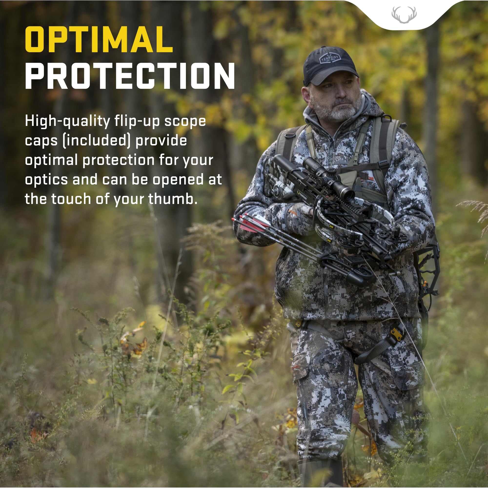 TenPoint Veil Alpine finish on EVO-X scope combines rugged style with performance.